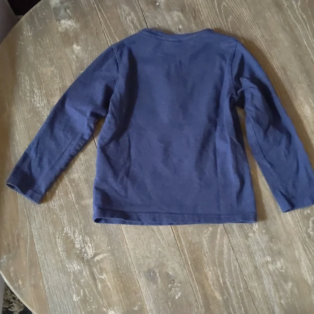 Size 5 Janie and Jack cotton long sleeve tee st. Bernard